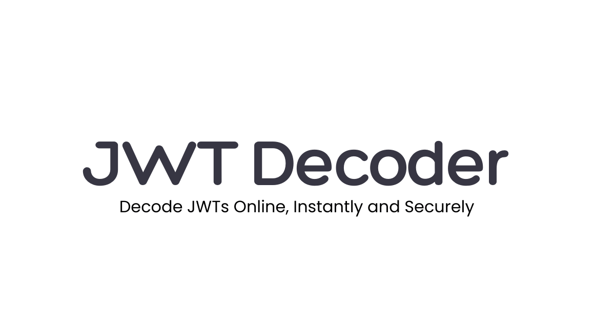 JWT Decoder Social Share Image